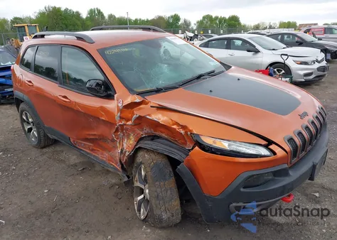2015 Jeep Cherokee Trailhawk from USA, damaged, VIN 1C4PJMBS1FW674455